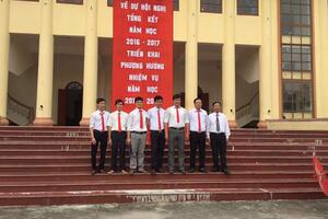 Chào mừng 20/11 trường THCS Phan Sào Nam